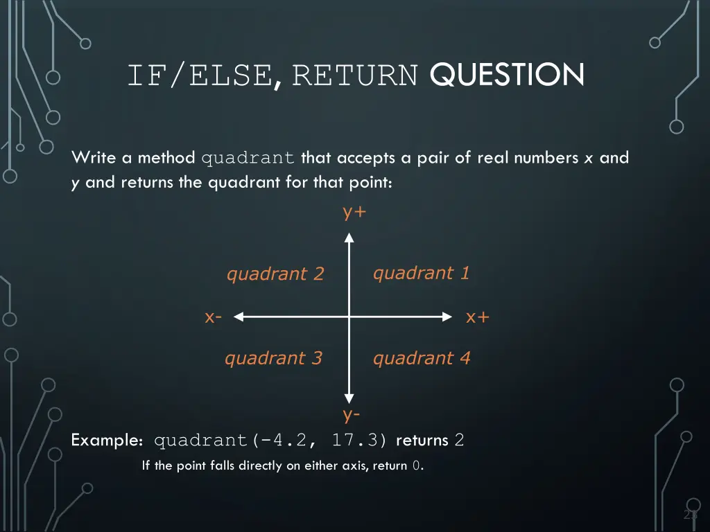 if else return question