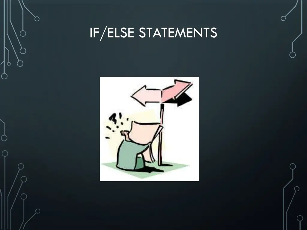 if else statements