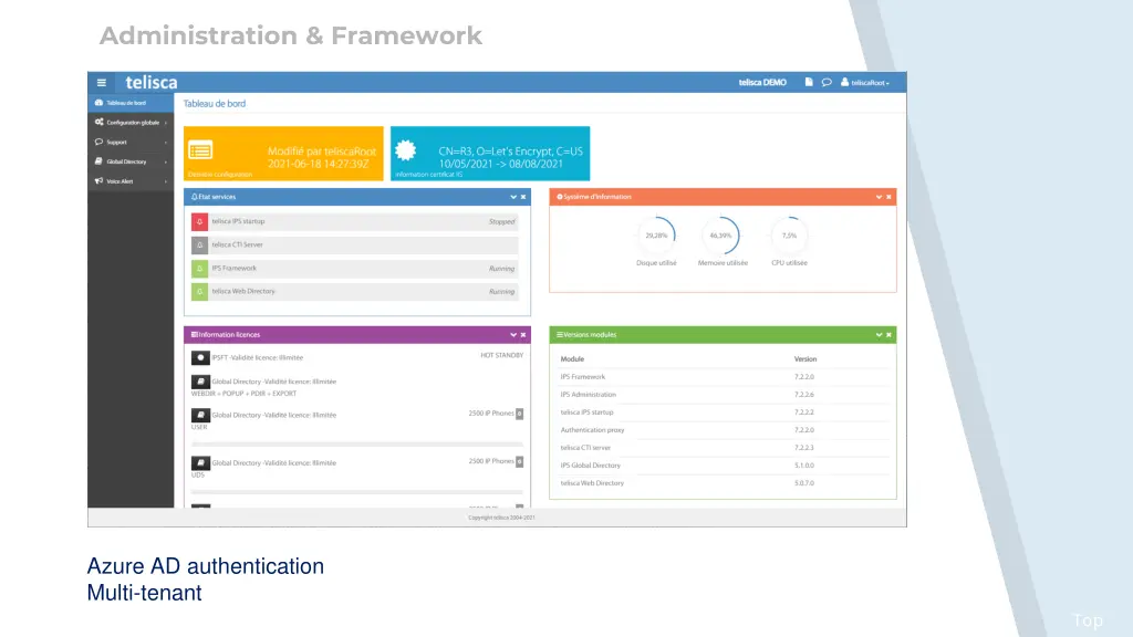 administration framework