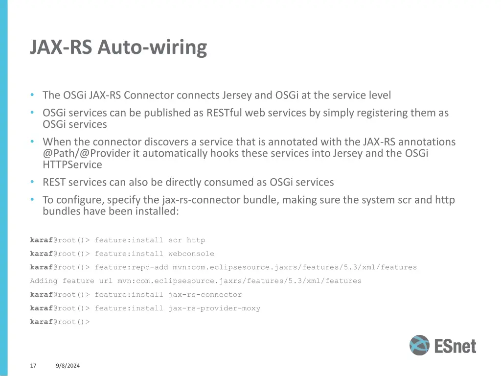 jax rs auto wiring