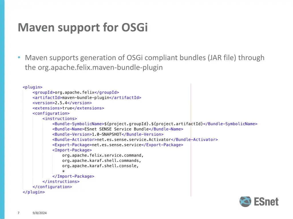 maven support for osgi