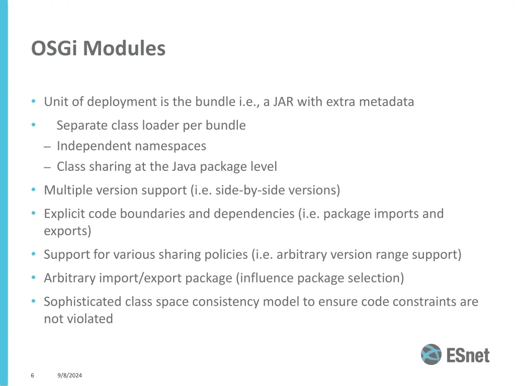 osgi modules