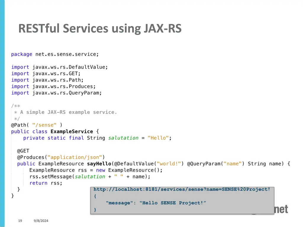 restful services using jax rs