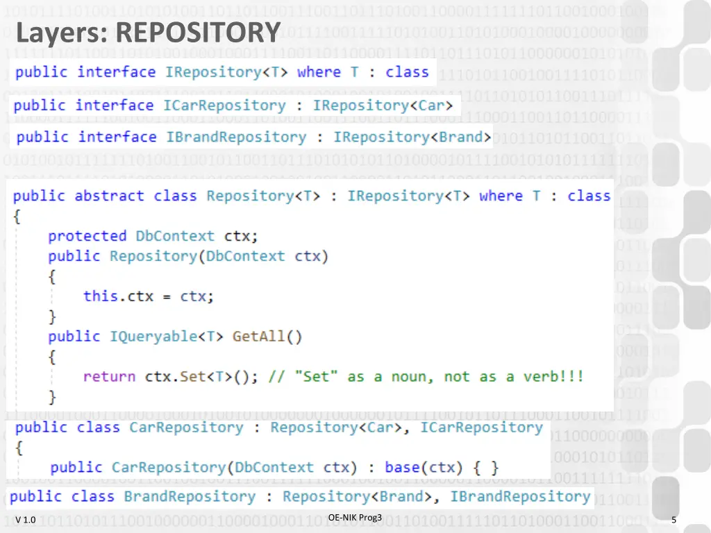 layers repository