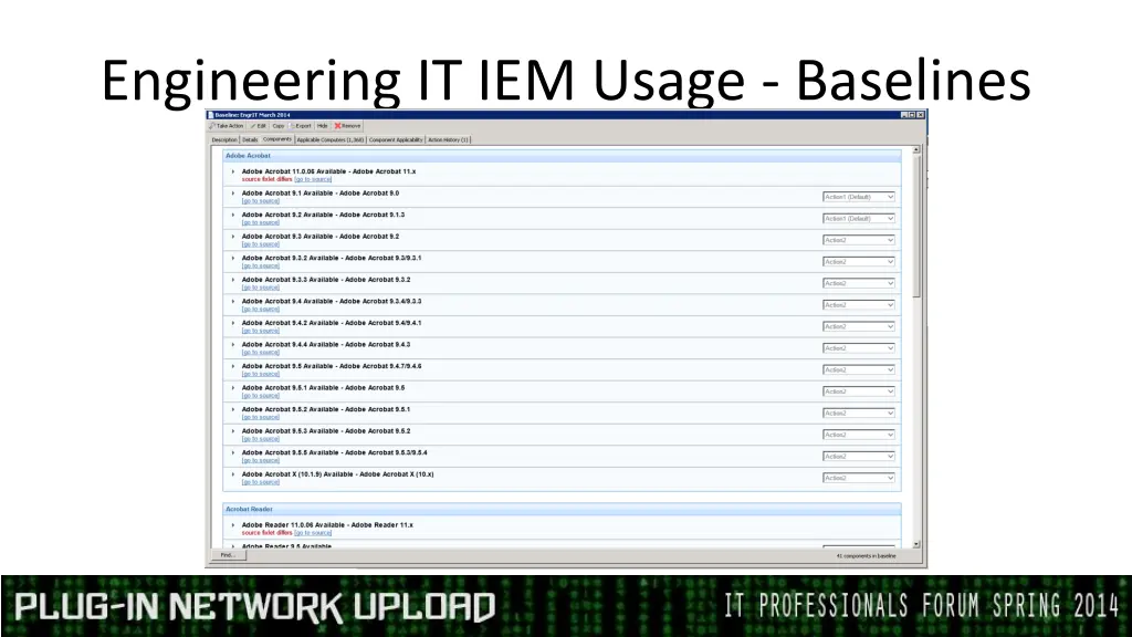 engineering it iem usage baselines