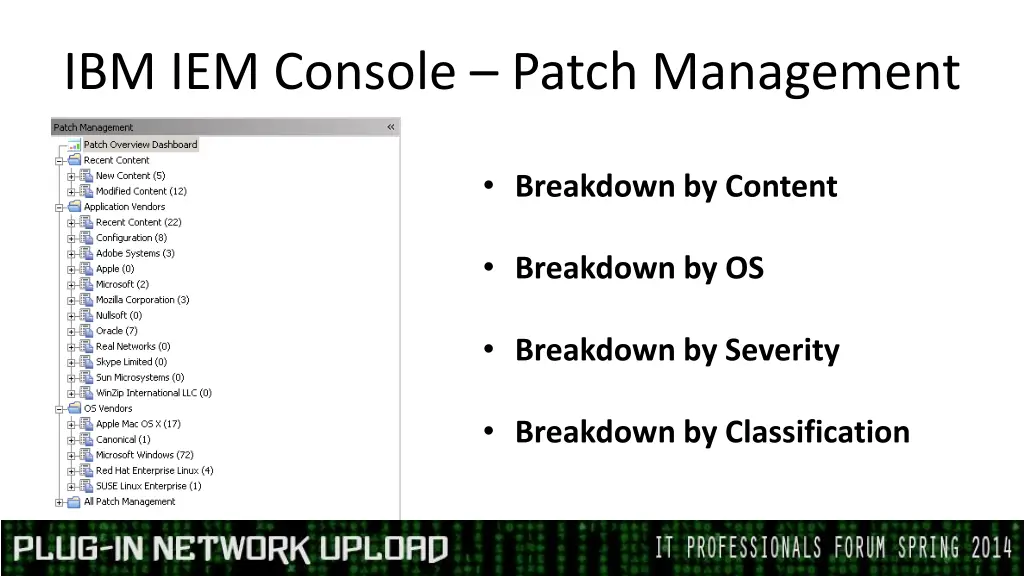 ibm iem console patch management 1