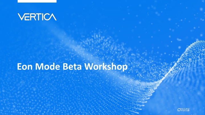 eon mode beta workshop