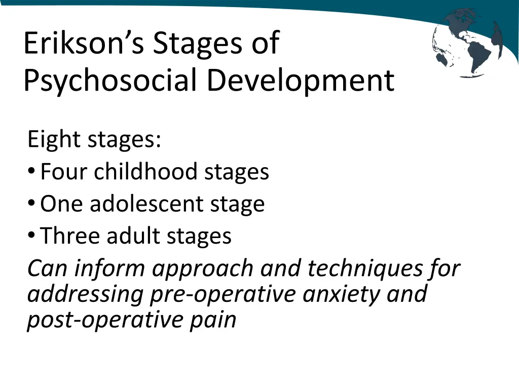 erikson s stages of psychosocial development