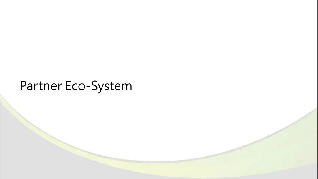 partner eco system