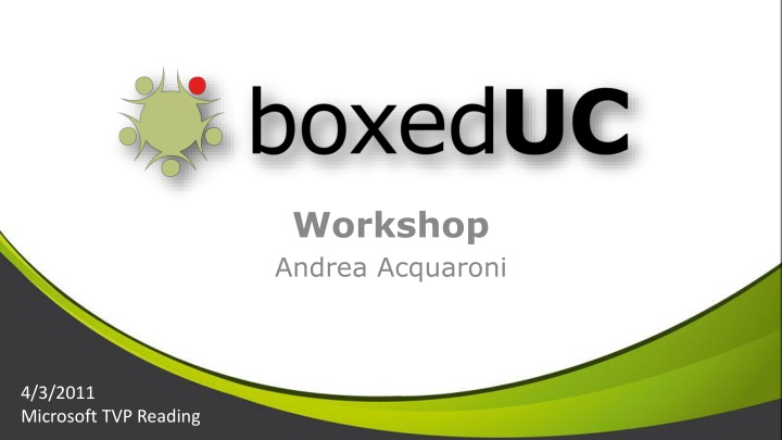 workshop andrea acquaroni