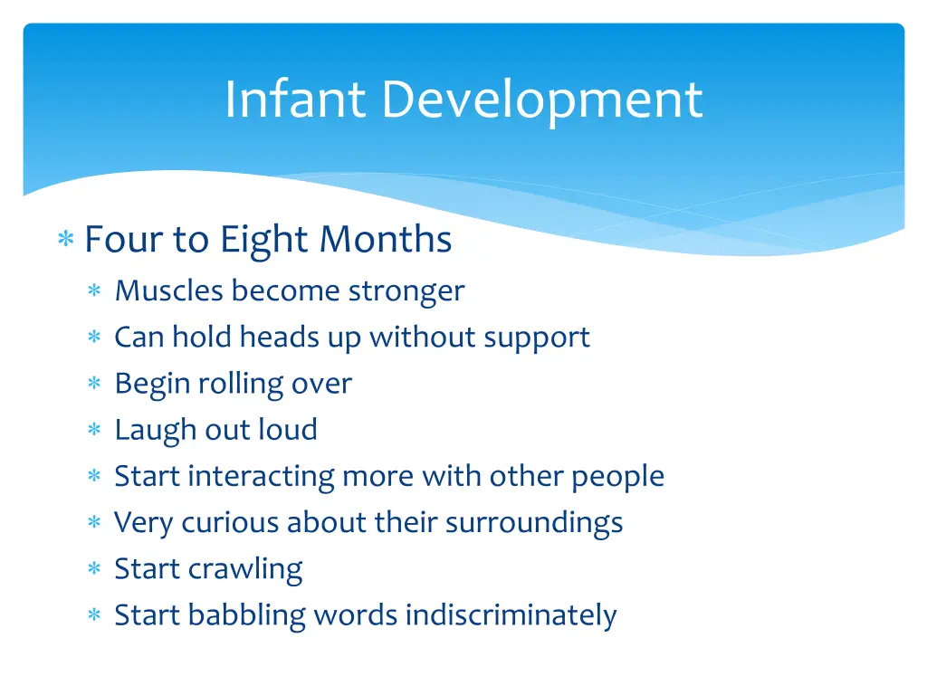 infant development 2