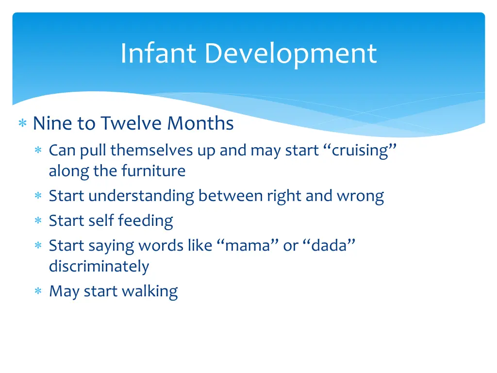 infant development 3