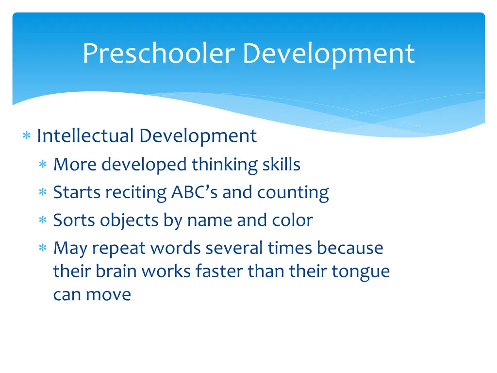 preschooler development 1