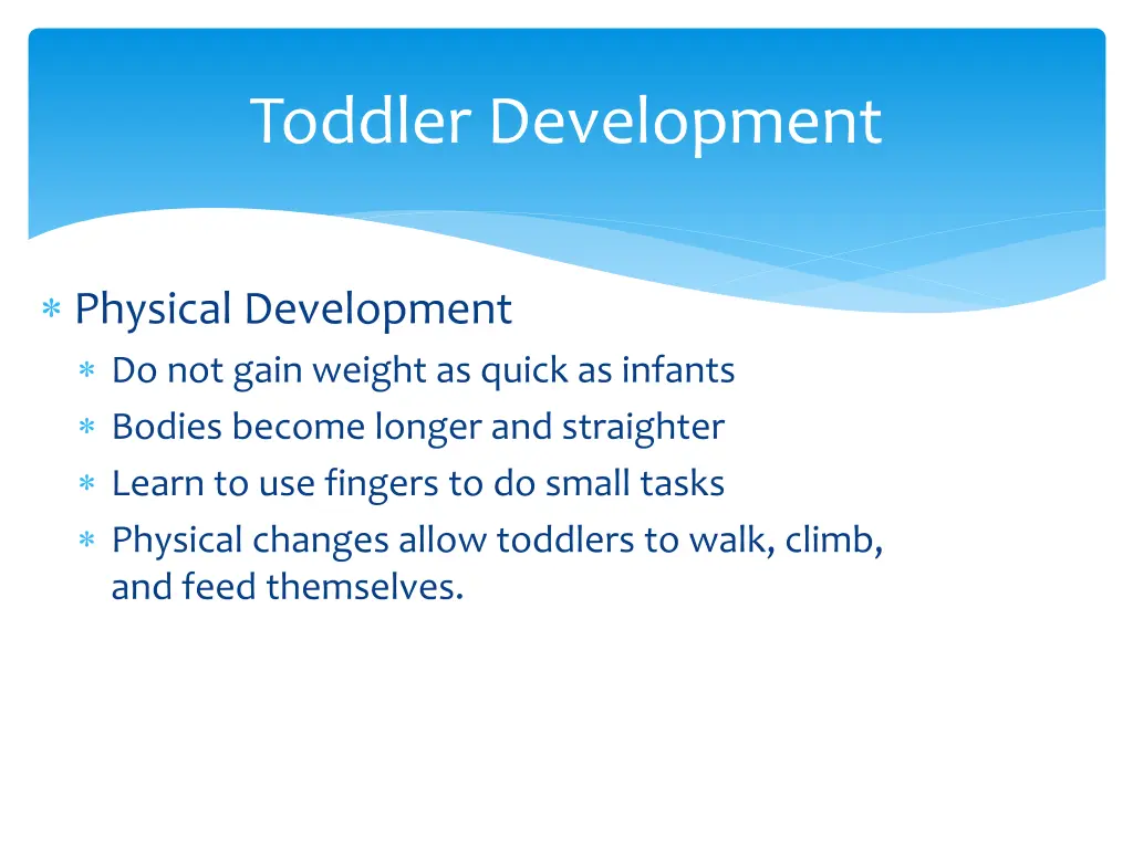 toddler development