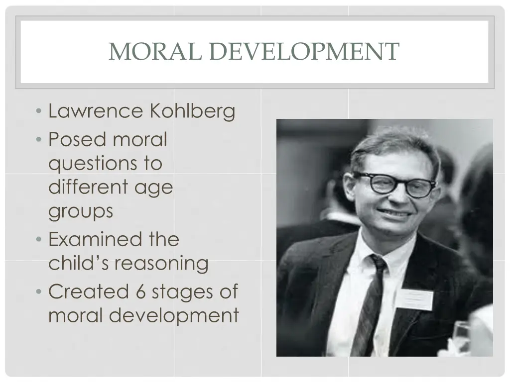 moral development