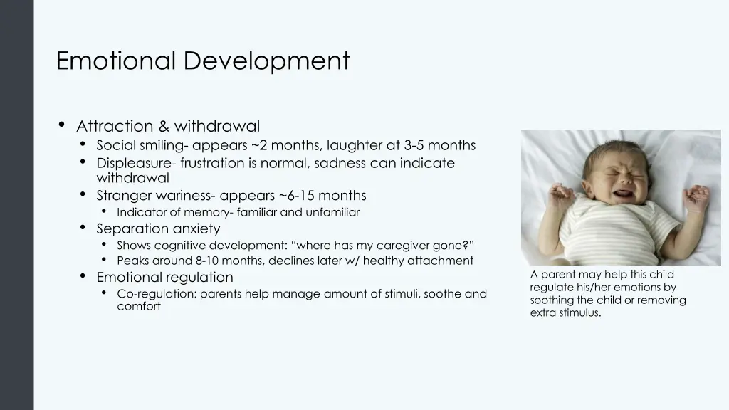 emotional development