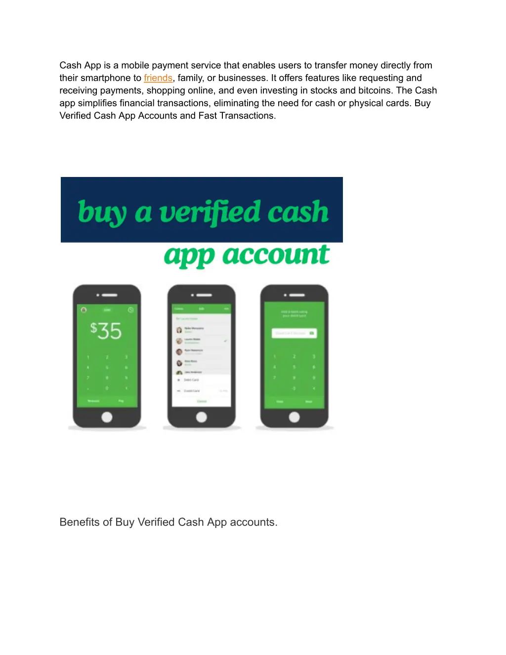 cash app is a mobile payment service that enables