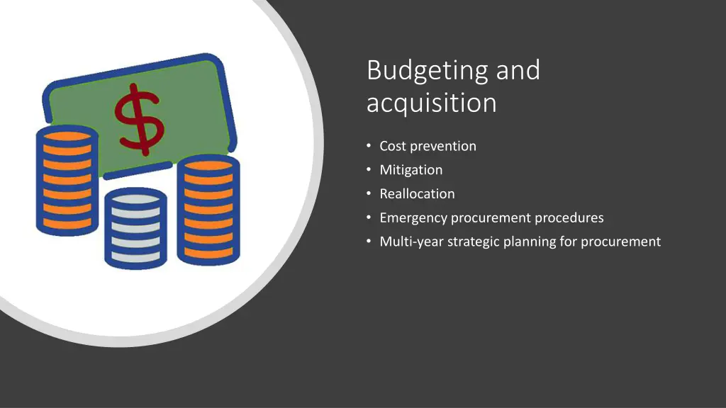 budgeting and acquisition