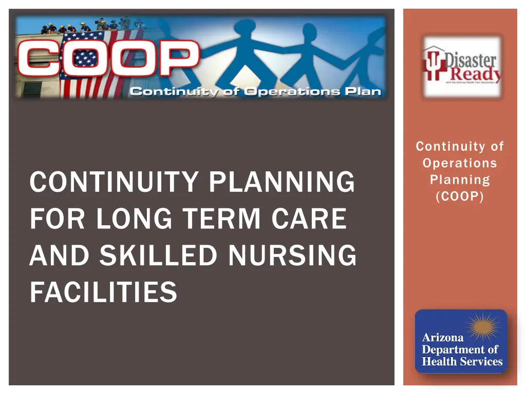 continuity of operations planning coop 1