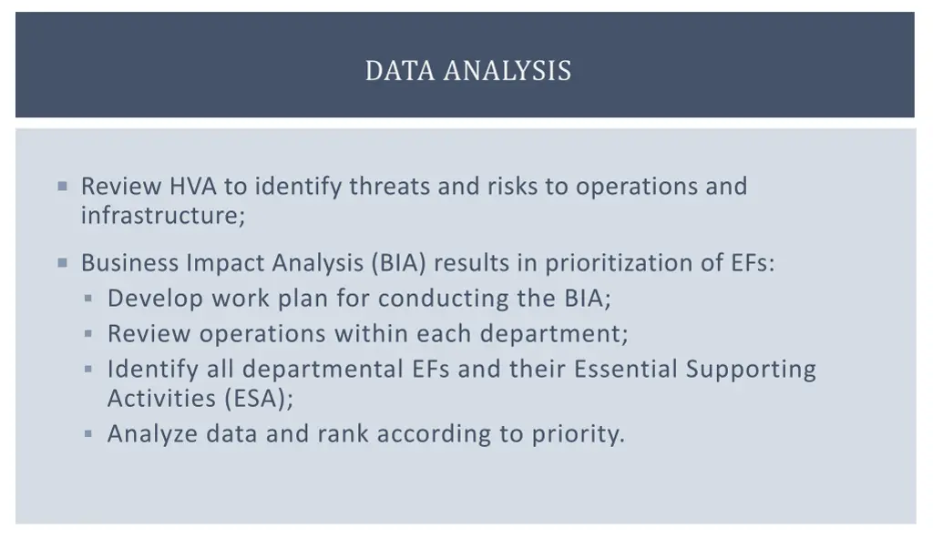 data analysis