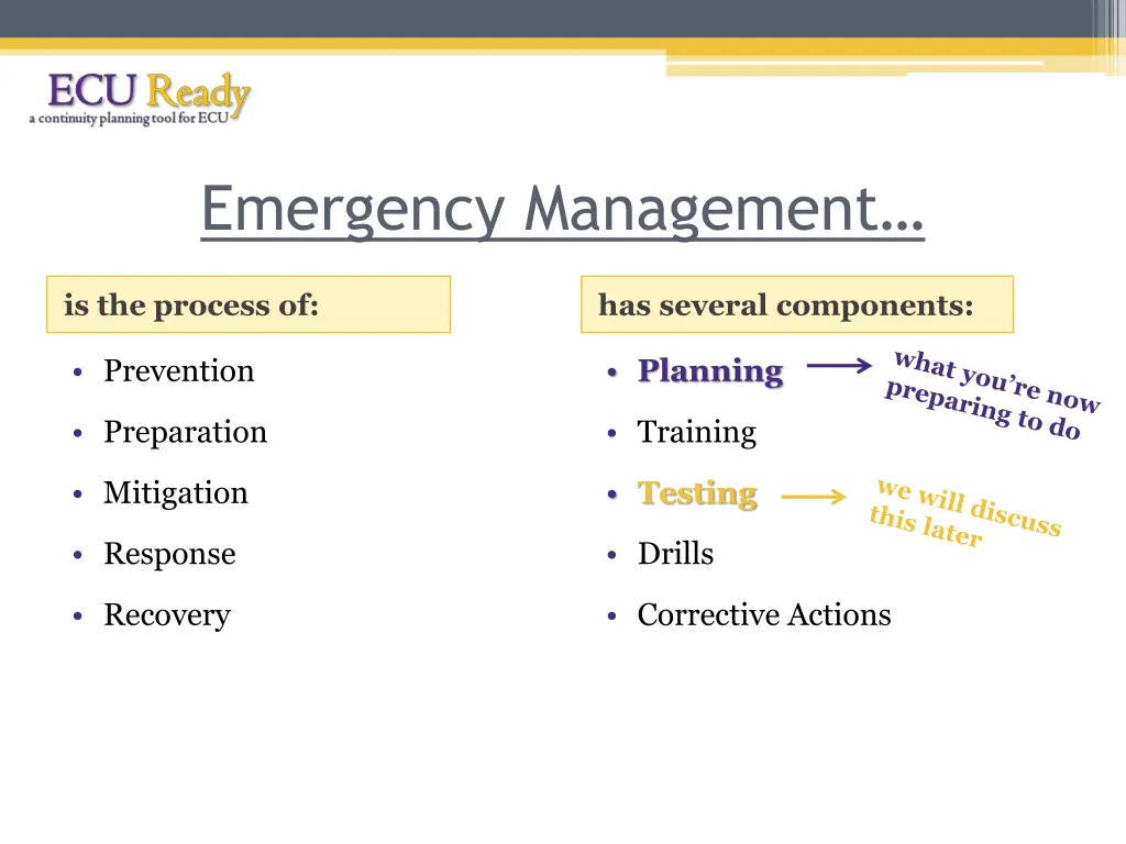 emergency management