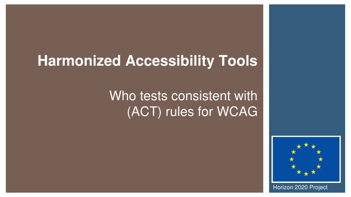 harmonized accessibility tools