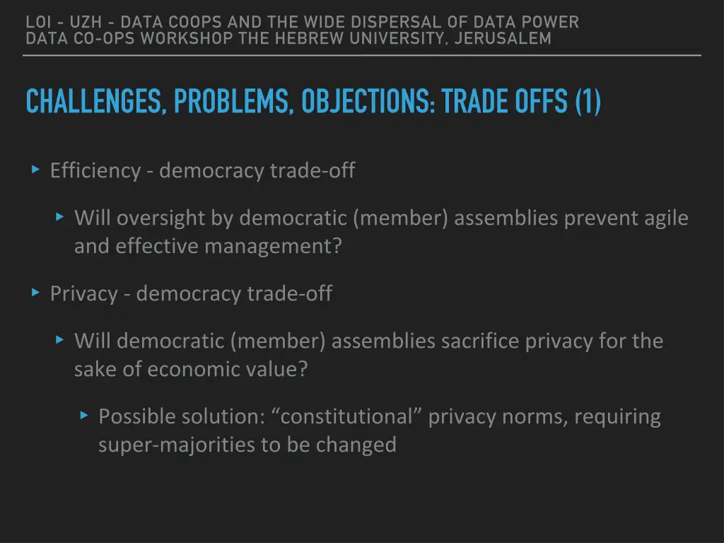 loi uzh data coops and the wide dispersal of data 12