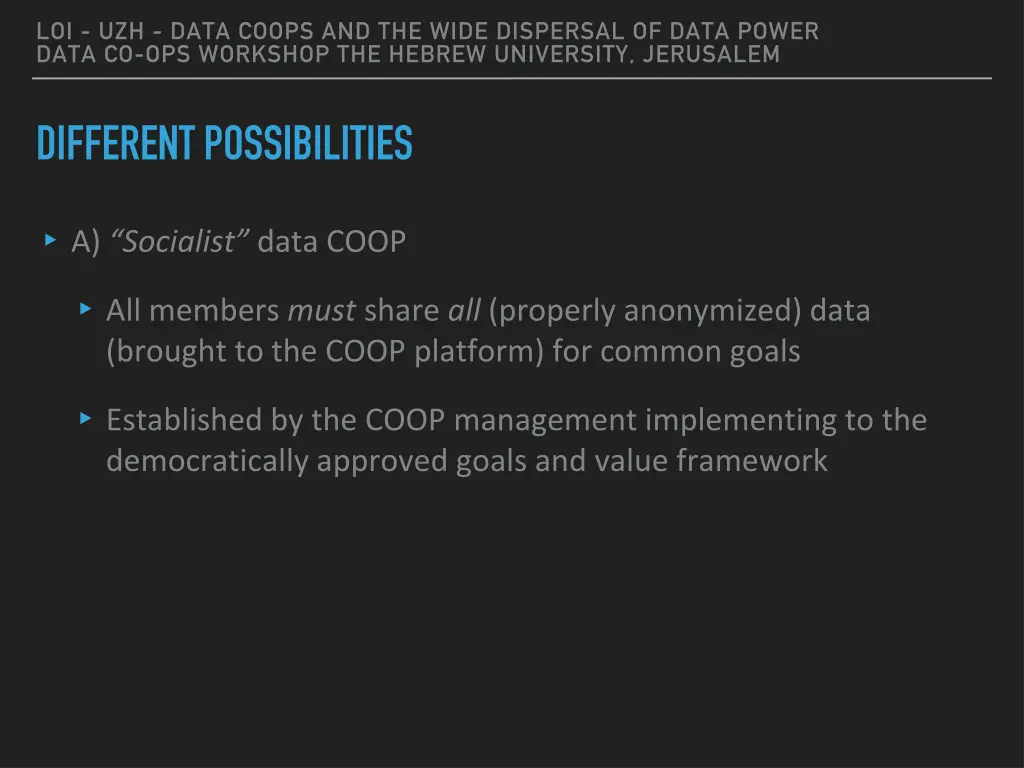 loi uzh data coops and the wide dispersal of data 2