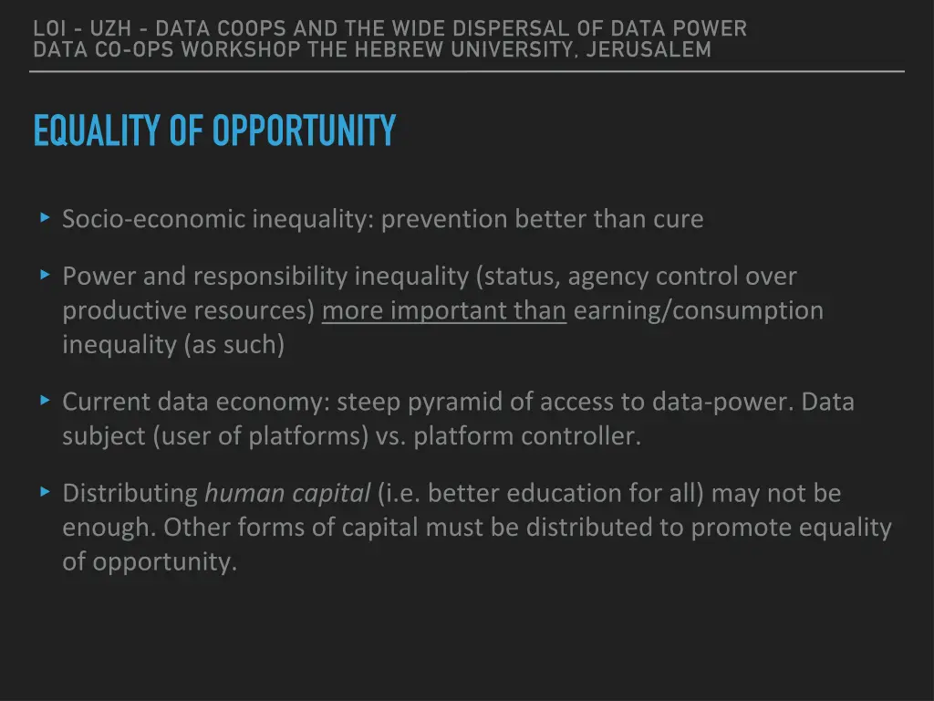 loi uzh data coops and the wide dispersal of data 8