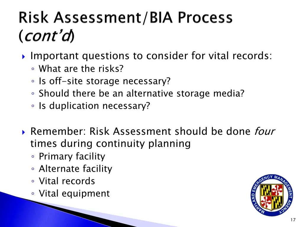 important questions to consider for vital records