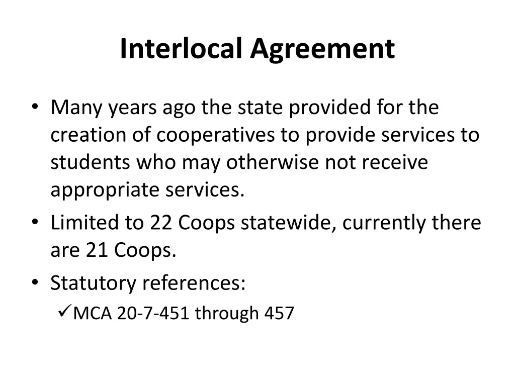 interlocal agreement