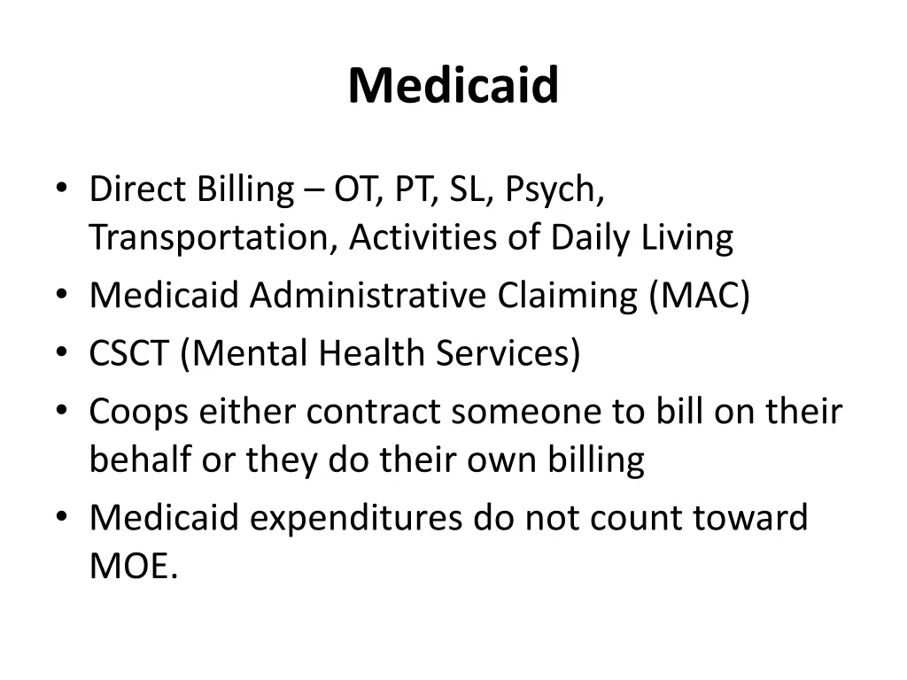 medicaid