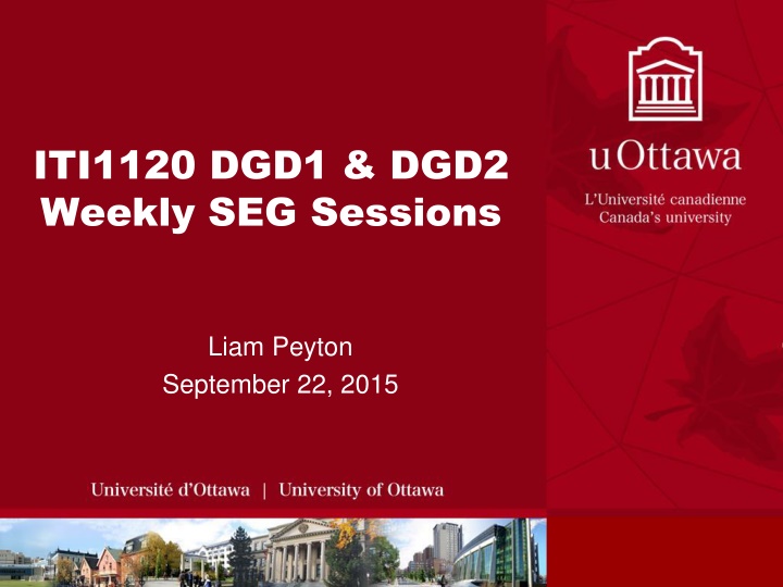 iti1120 dgd1 dgd2 weekly seg sessions