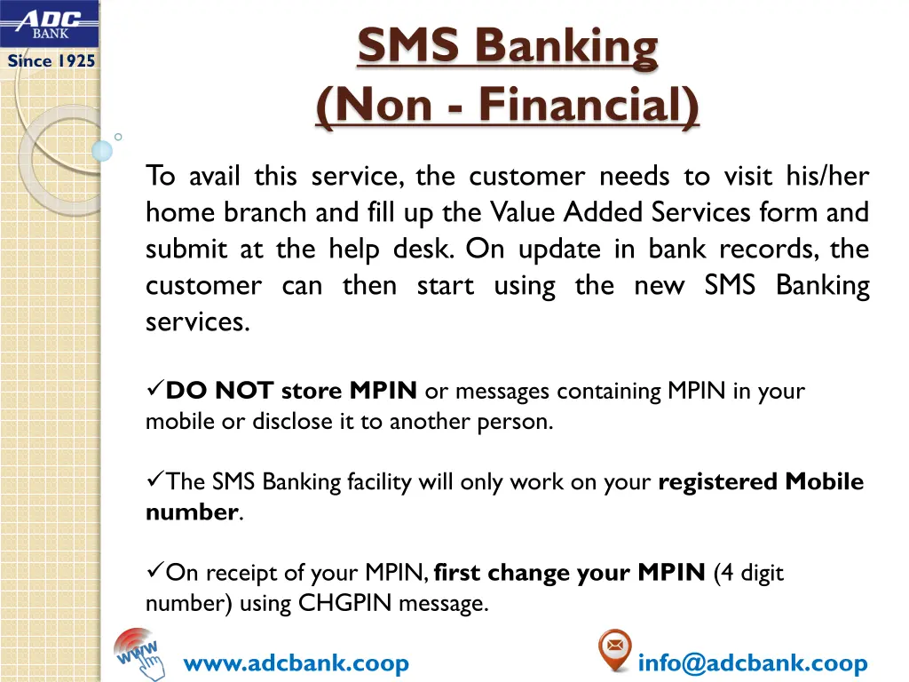 sms banking non financial 1