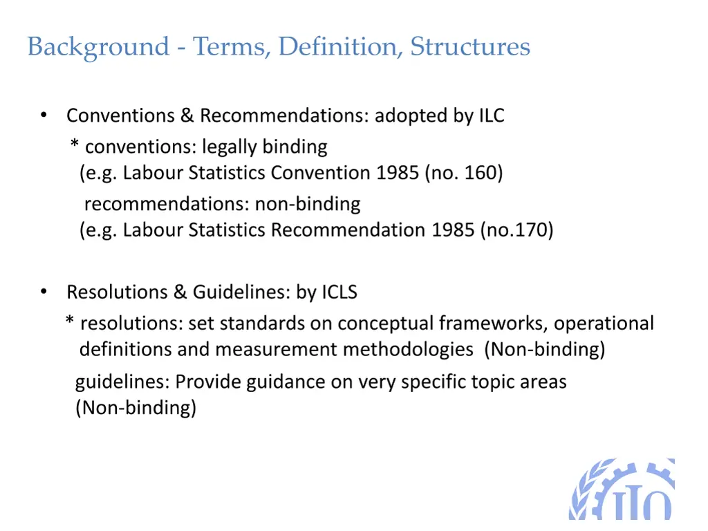 background terms definition structures 1