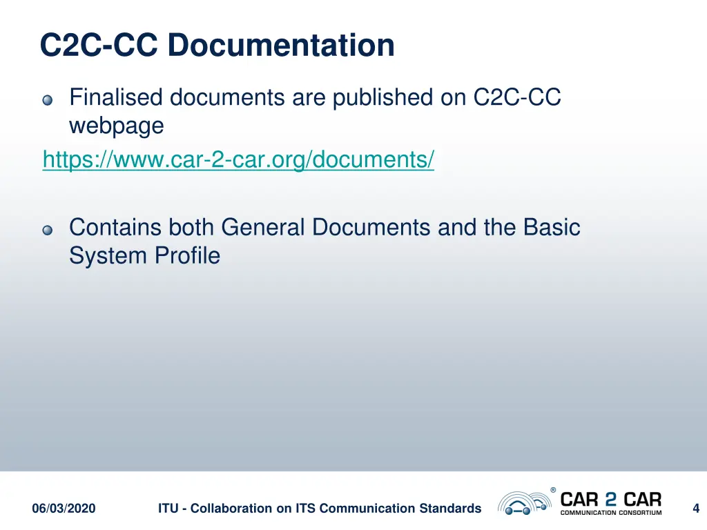 c2c cc documentation