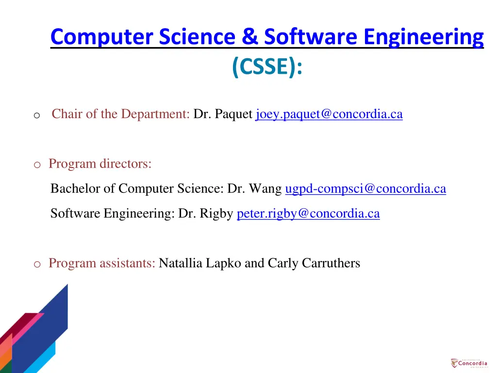 computer science software engineering csse