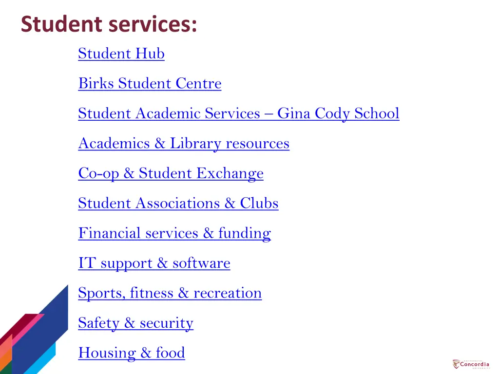 student services student hub