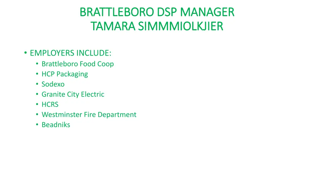 brattleboro dsp manager brattleboro dsp manager