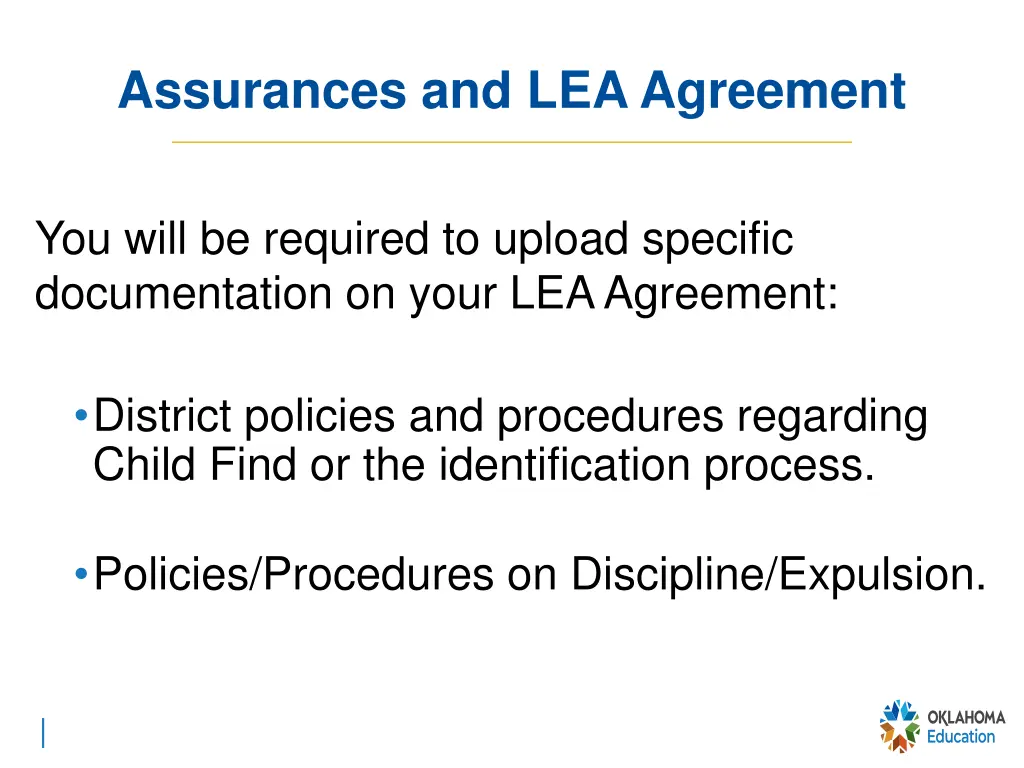 assurances and lea agreement 1