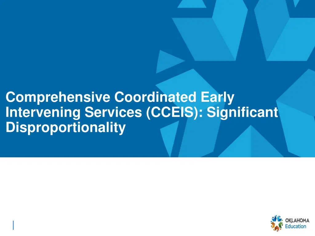 comprehensive coordinated early intervening