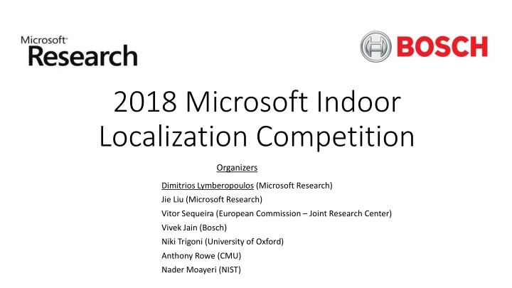 2018 microsoft indoor localization competition