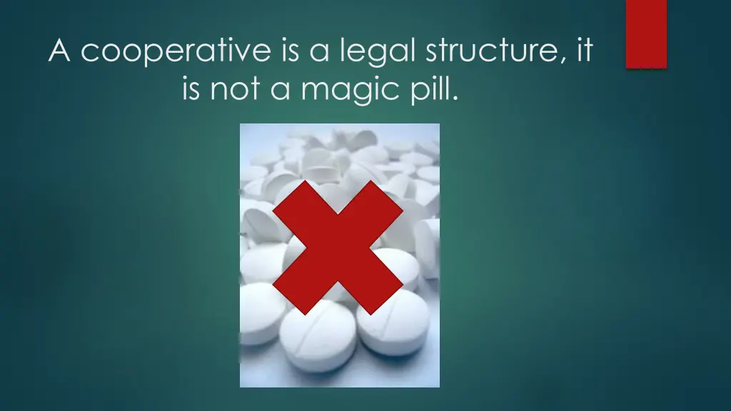 a cooperative is a legal structure