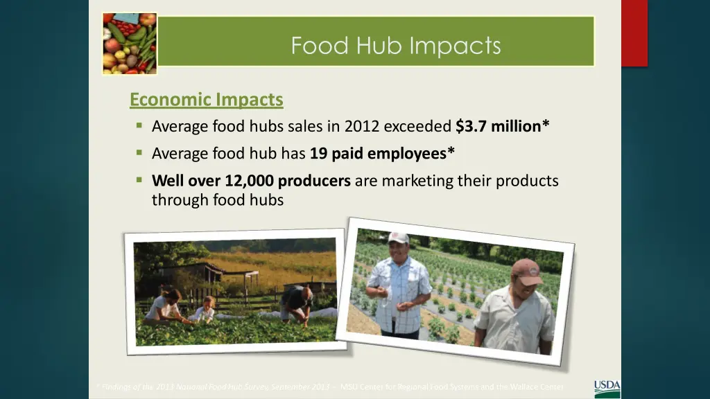 food hub impacts