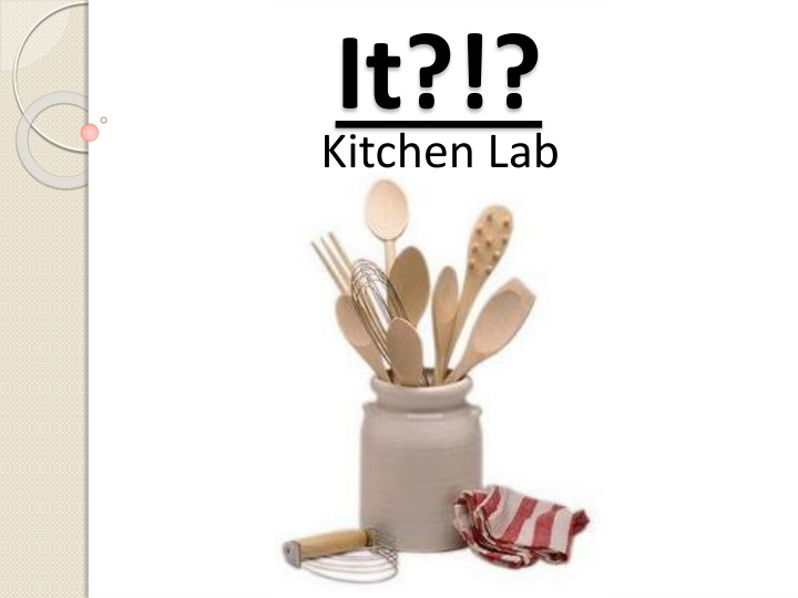 what is it kitchen lab equipment