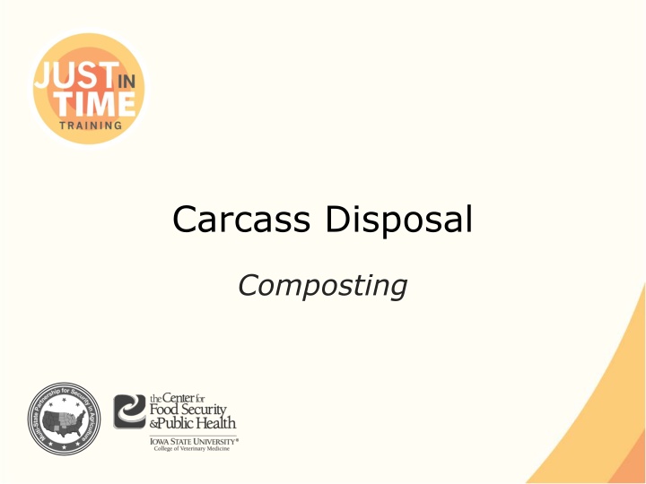 carcass disposal