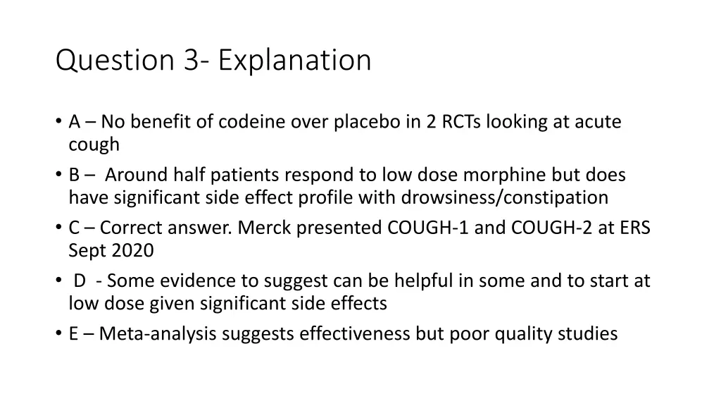 question 3 explanation