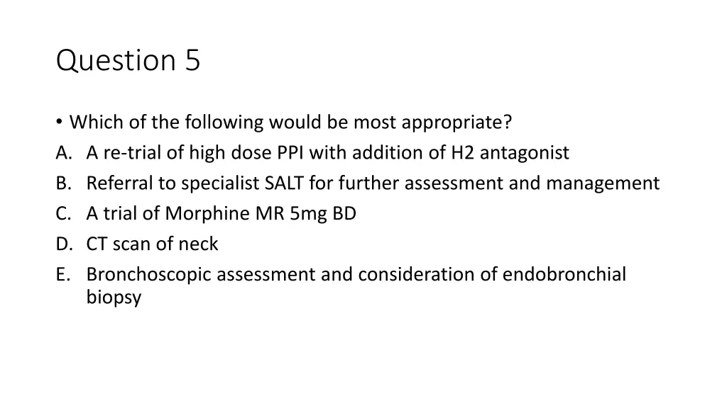 question 5 1