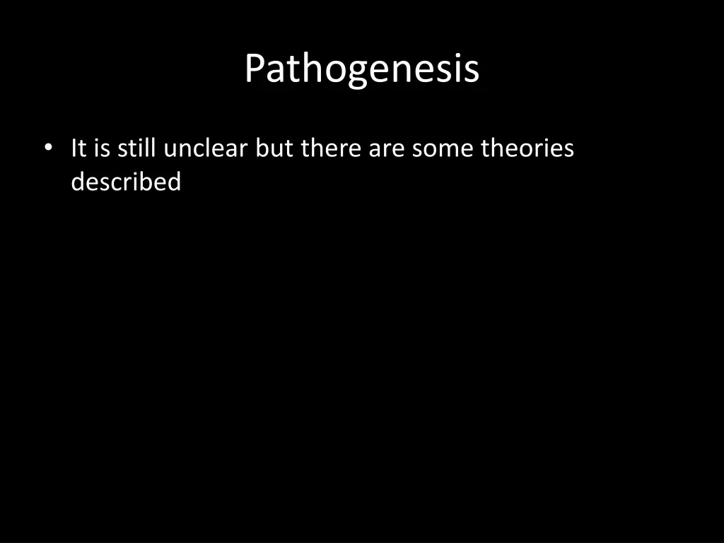 pathogenesis