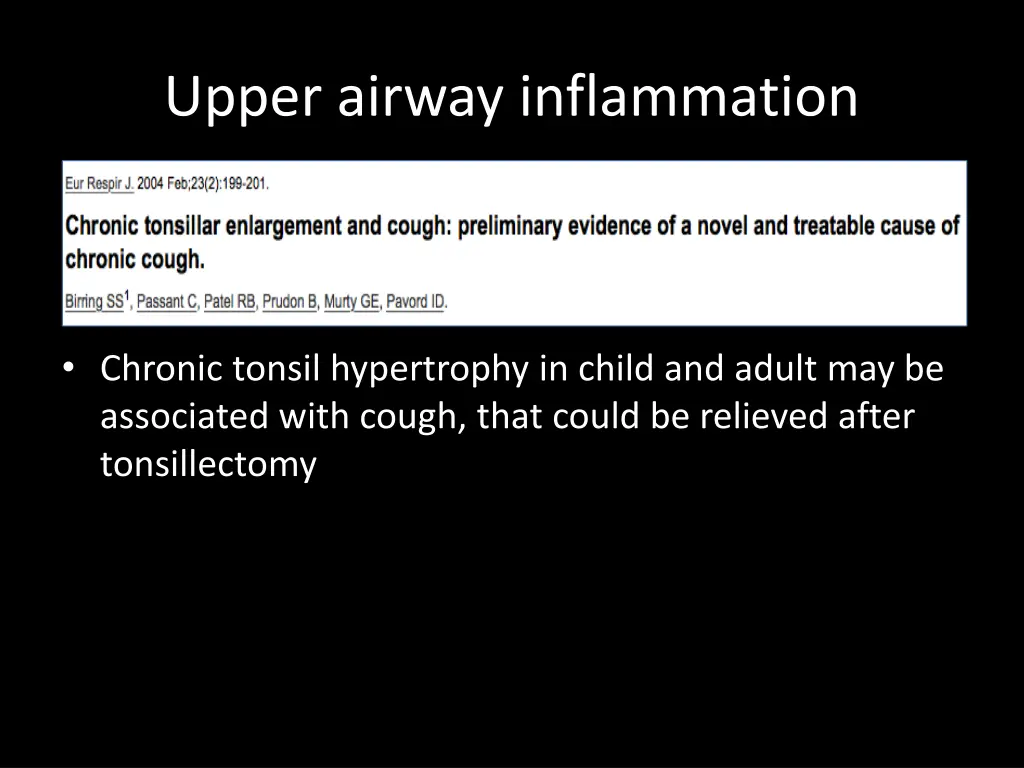 upper airway inflammation 1